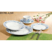 20pcs round ceramic dinnerware sets,fit match tableware sets,great standard porcelain dinner set